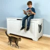 top-open-cat-litter-box-enclosure-cabinet