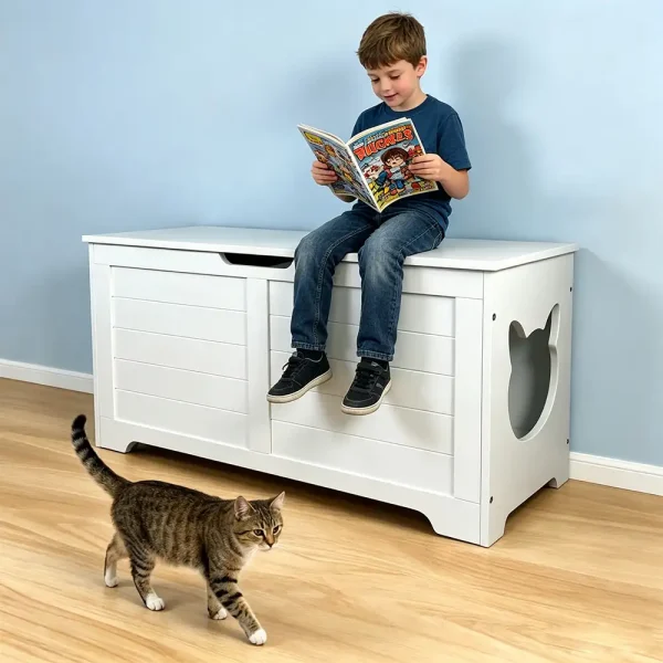 top-open-cat-litter-box-enclosure-cabinet