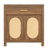 omnihaven 3 in 1 luxury hidden cat litter box enclosure with sisal scratching doors