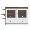 omnihaven 3 in 1 luxury hidden cat litter box enclosure with storage drawer