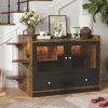 omnihaven 3 in 1 luxury hidden cat litter box enclosure with storage drawer