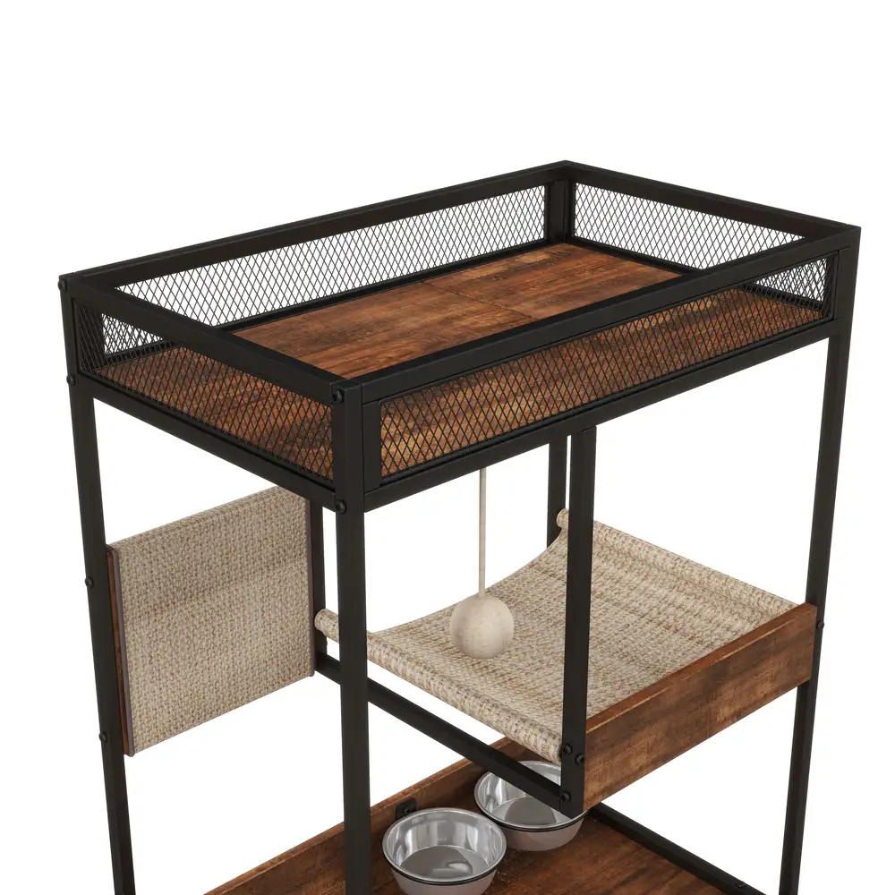 Cat climbing tower furniture design