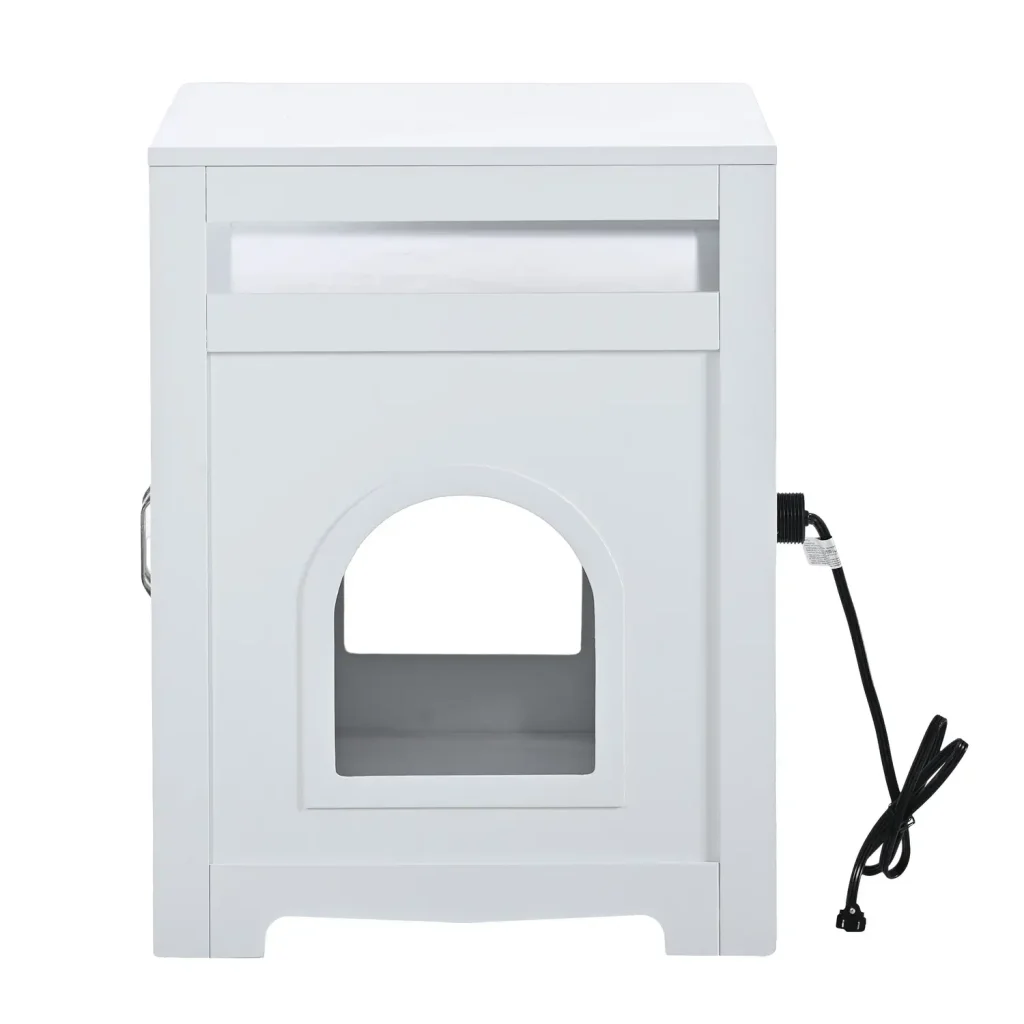 space saving cat litter box cabinet