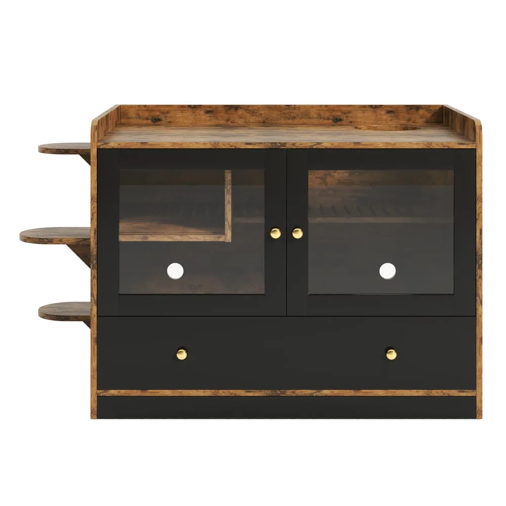 Hidden cat litter box furniture used as a console table with decor on top