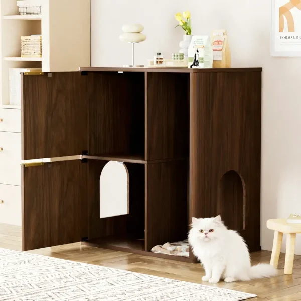C3wooden cat Cabinet